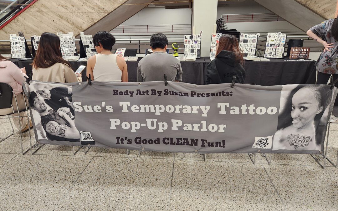 Temporary Tattoo Pop-Up Parlor Brought by Campus Organizations